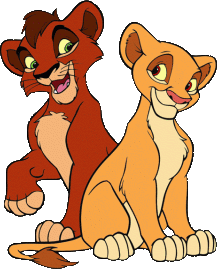 Kovu & Kiara (c) Disney - Color by Jammet